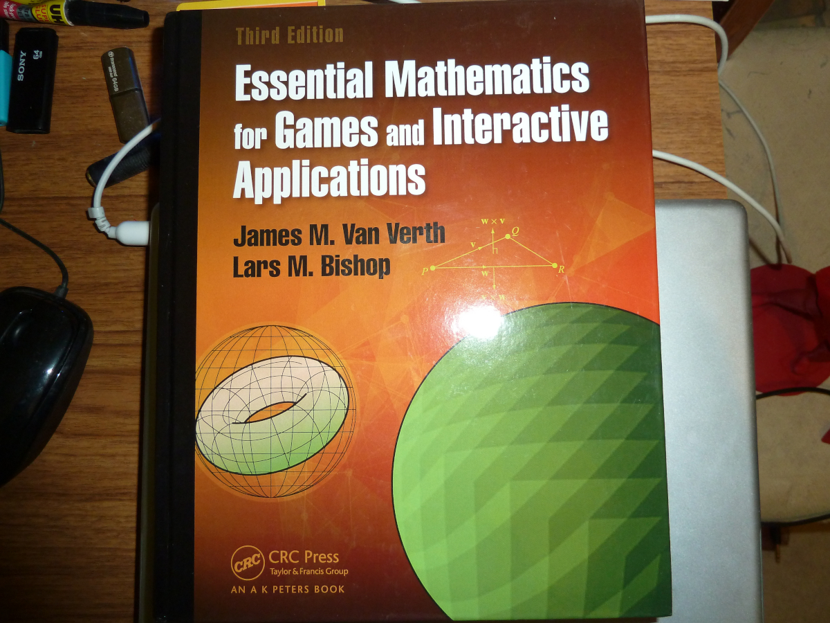 Photo of the book Essential Mathematics For Games And Interactive Applications