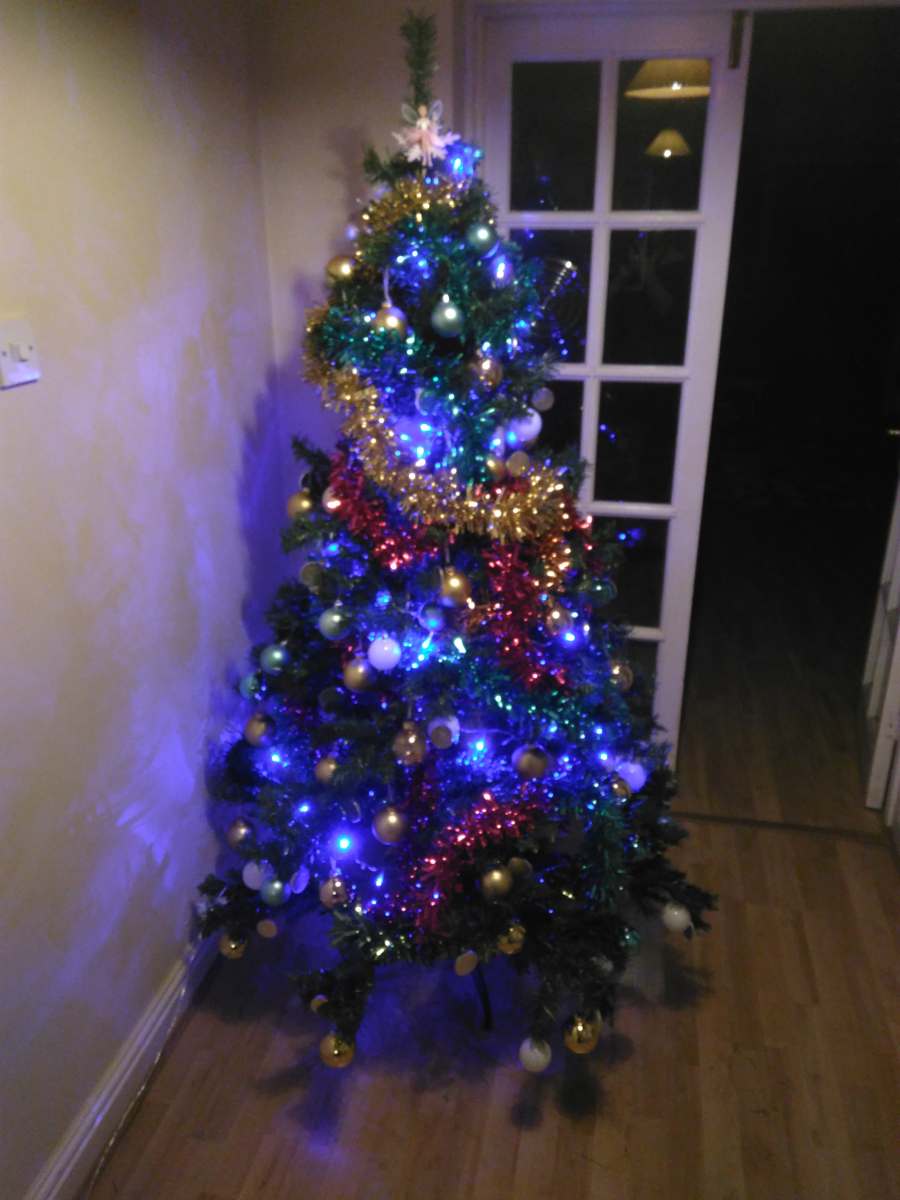 Photo of the Christmas tree