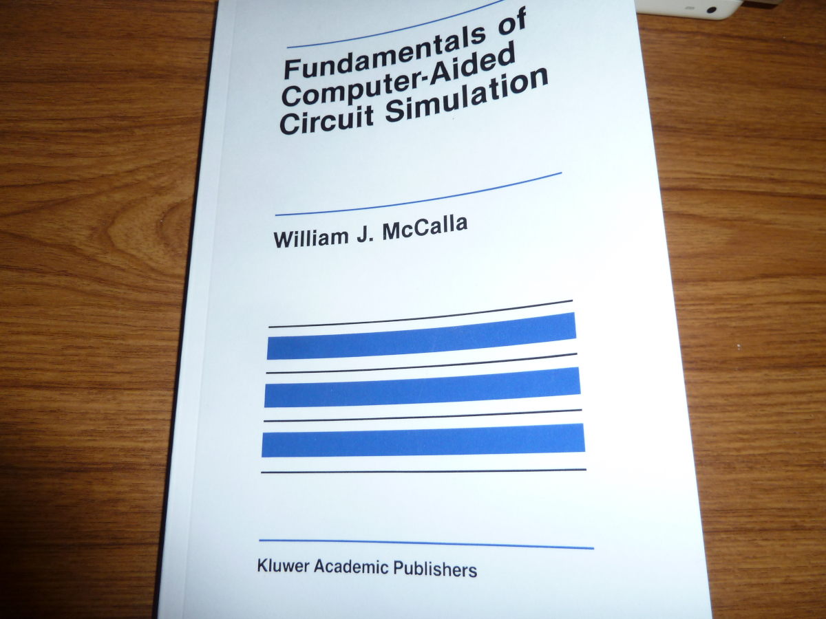 Photo of the book Fundamentals Of Computer-Aided Circuit Simulation