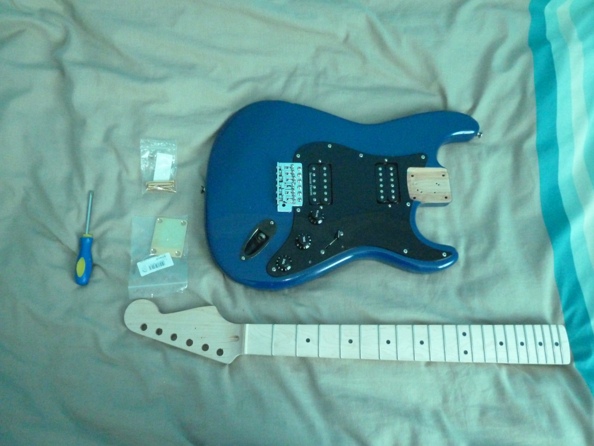 Photo of the body ready for tapping