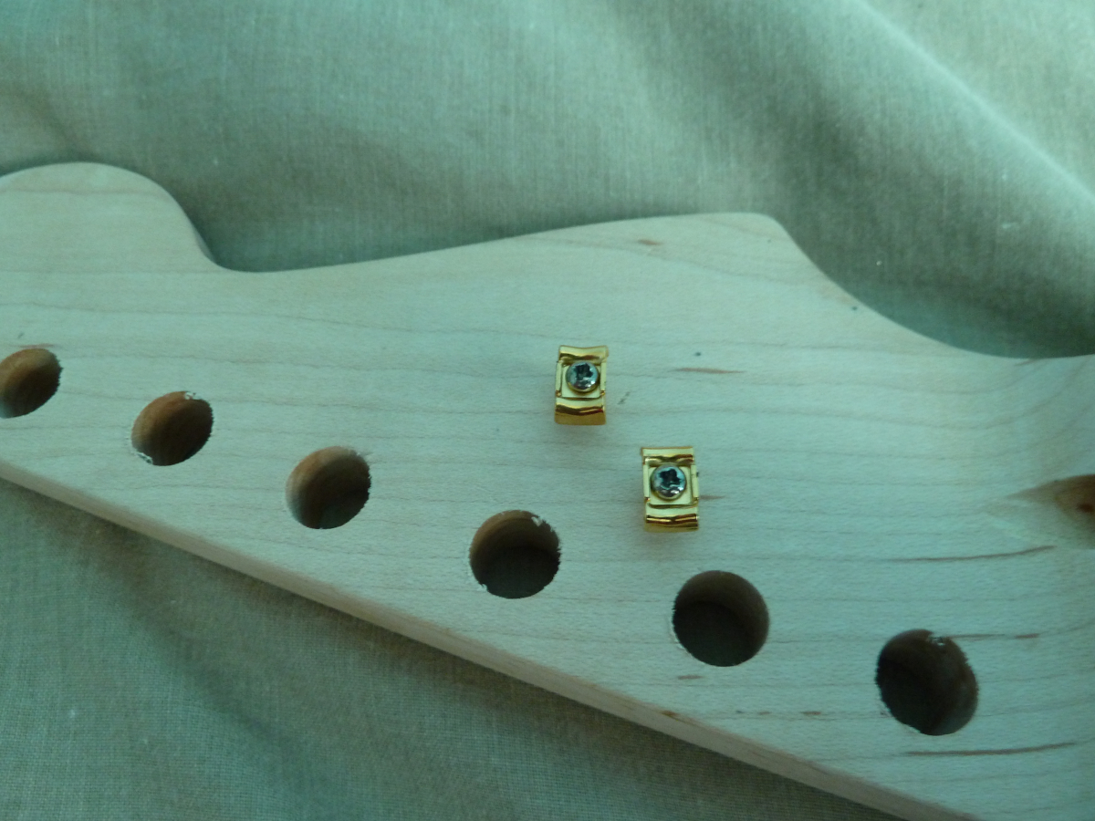 Photo of the string guides