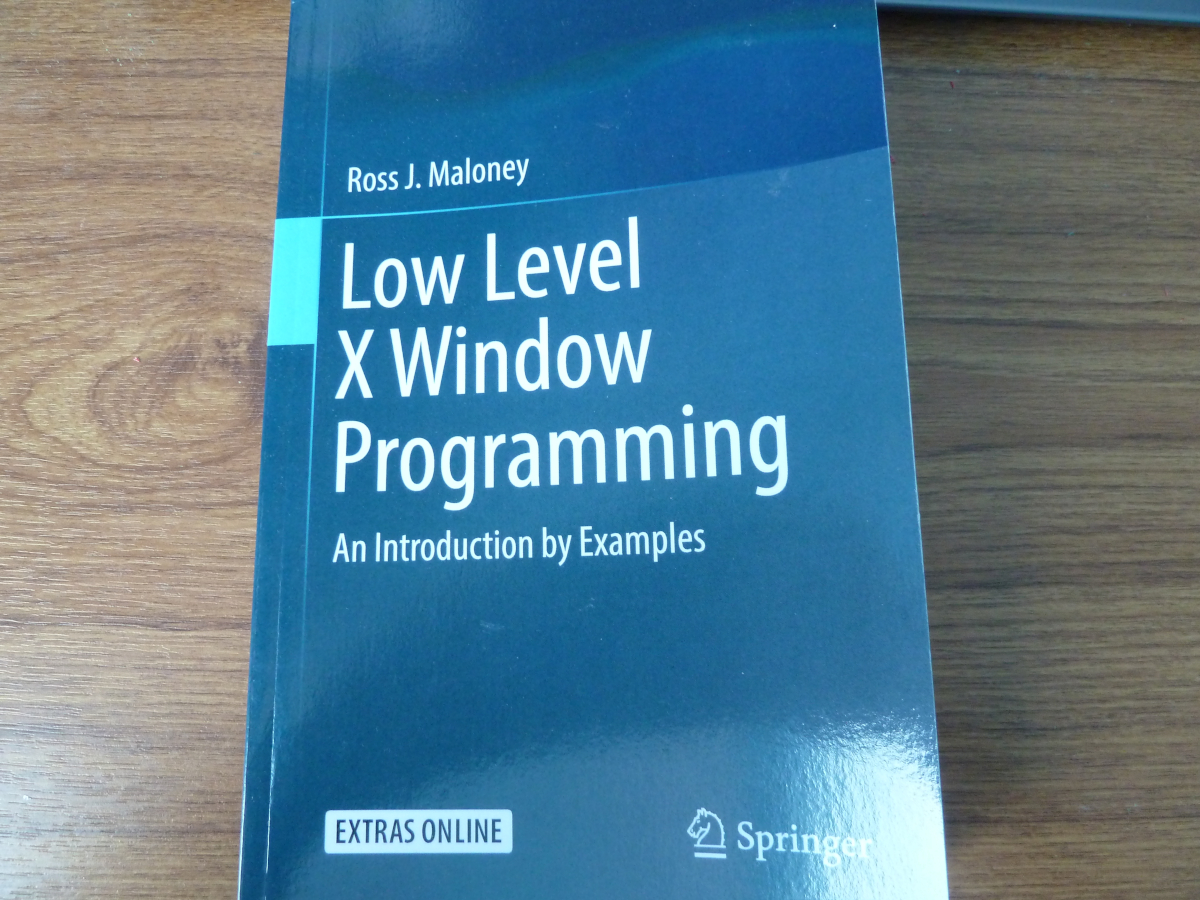 Photo of the book Low Level X Window Programming