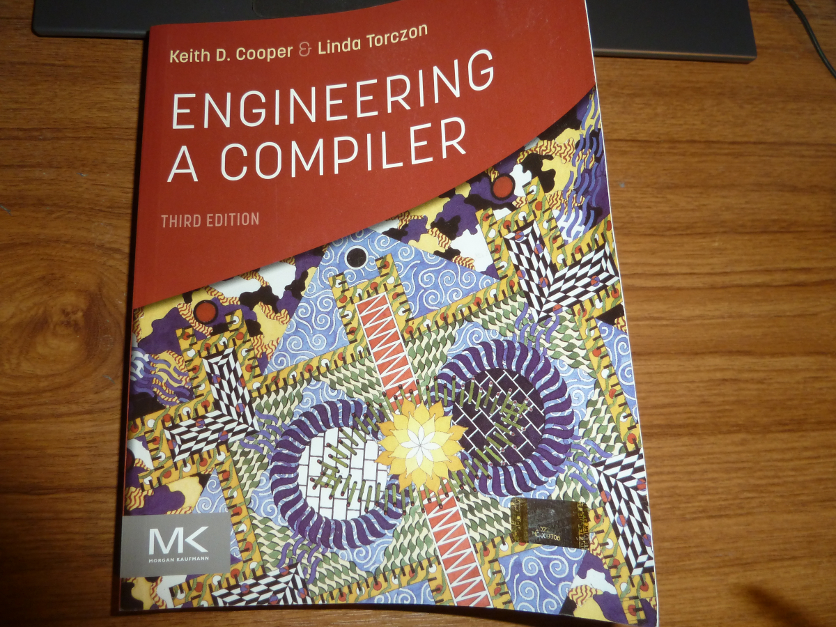 Photo of the book Engineering A Compiler