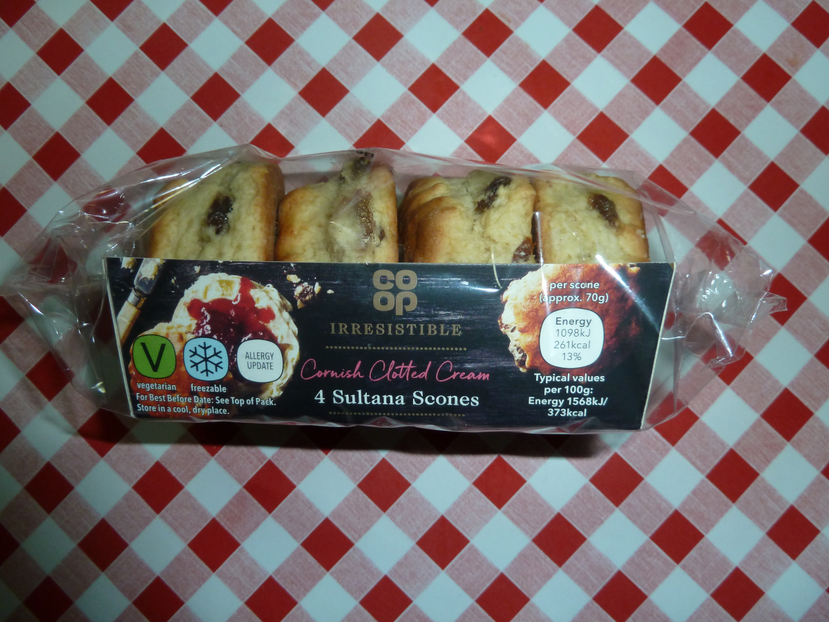 Photo of Coop Irresistible scones