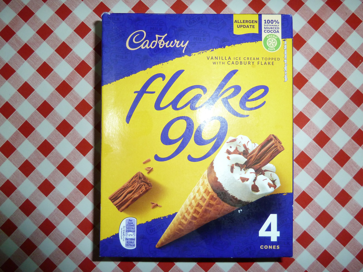 Photo of Flake ice cream box