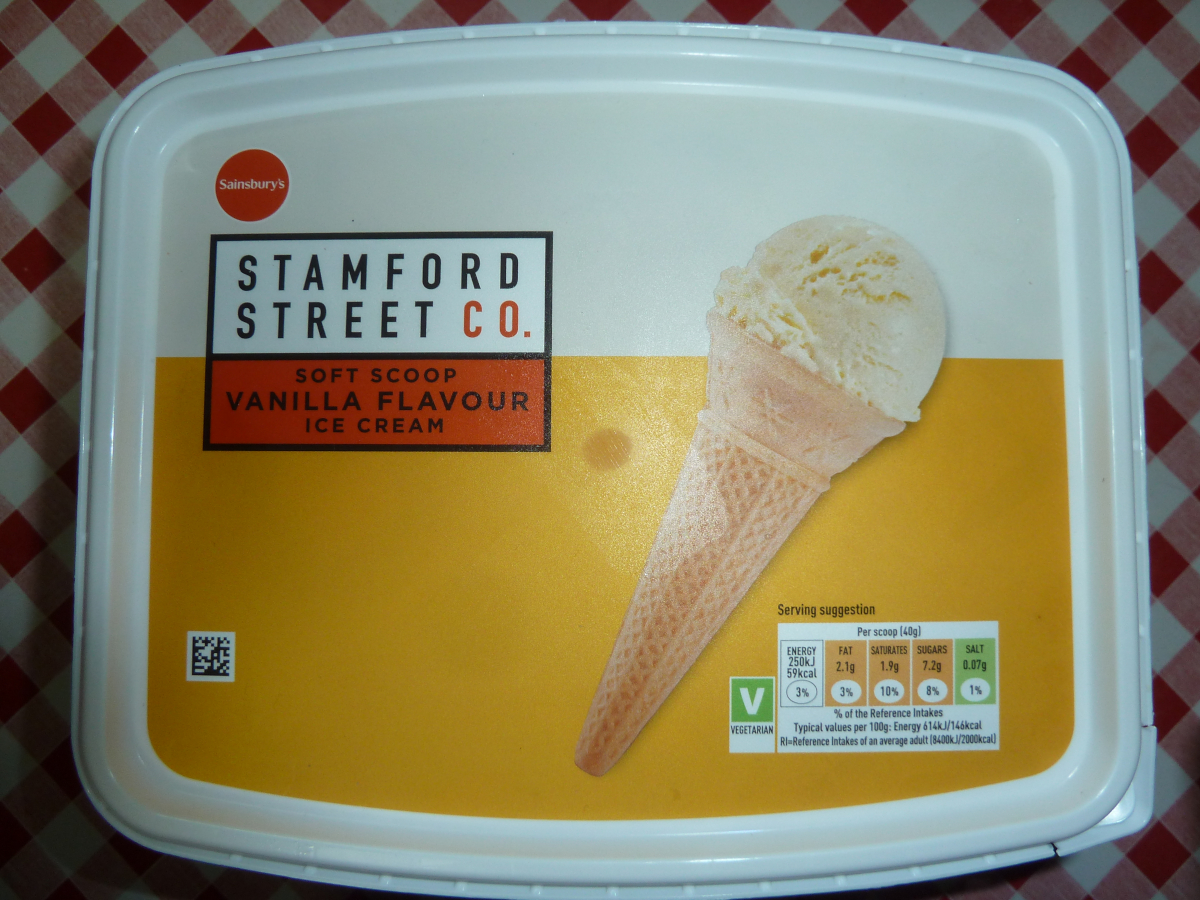 Photo of Vanilla ice cream
