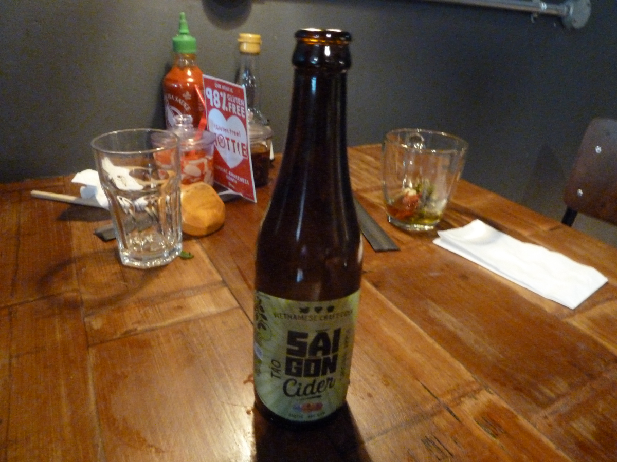 Photo of cider in Pho in Cambridge