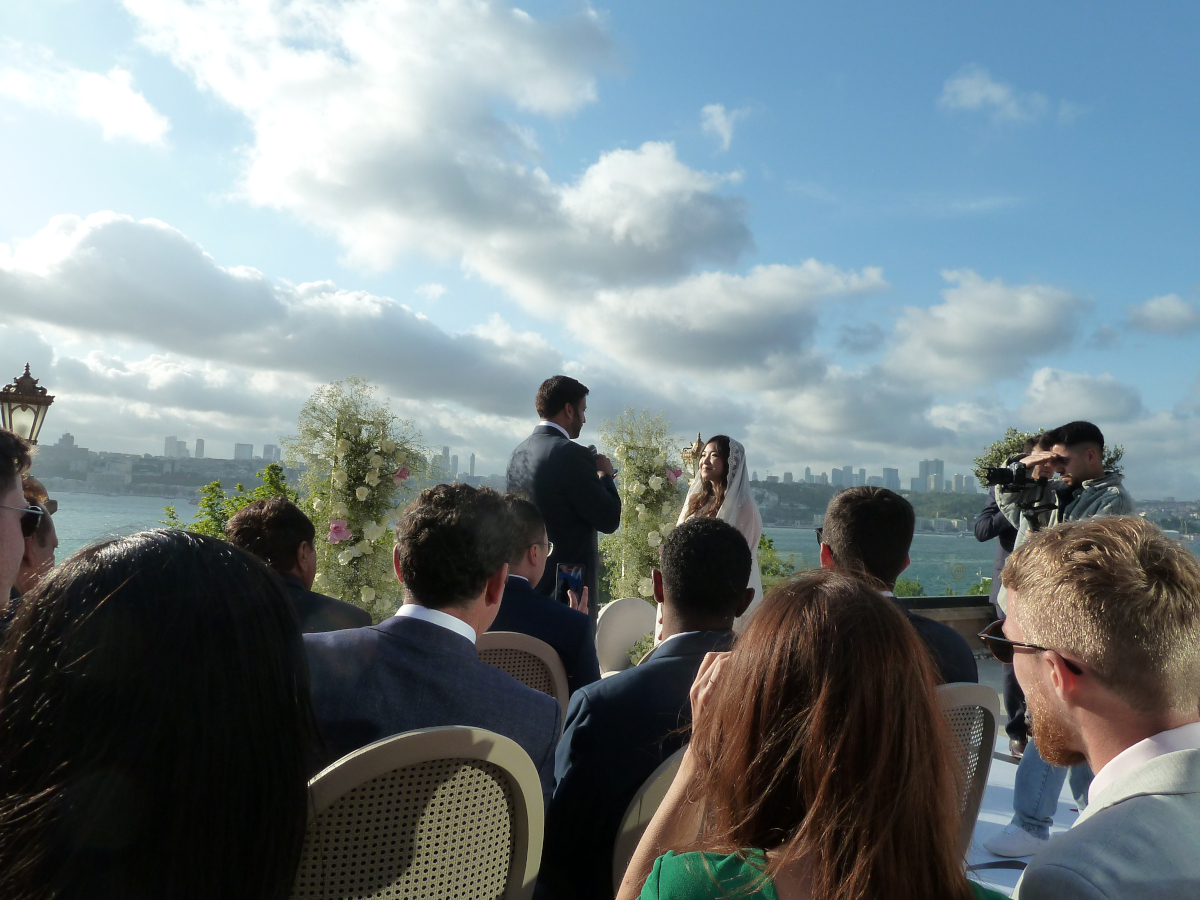 Photo of the happy couple