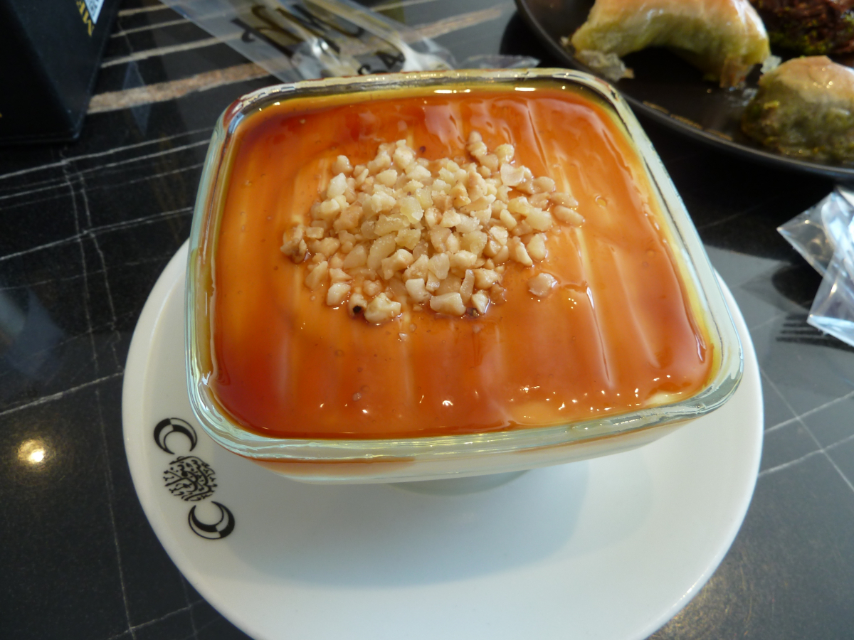 Photo of dessert in Istanbul