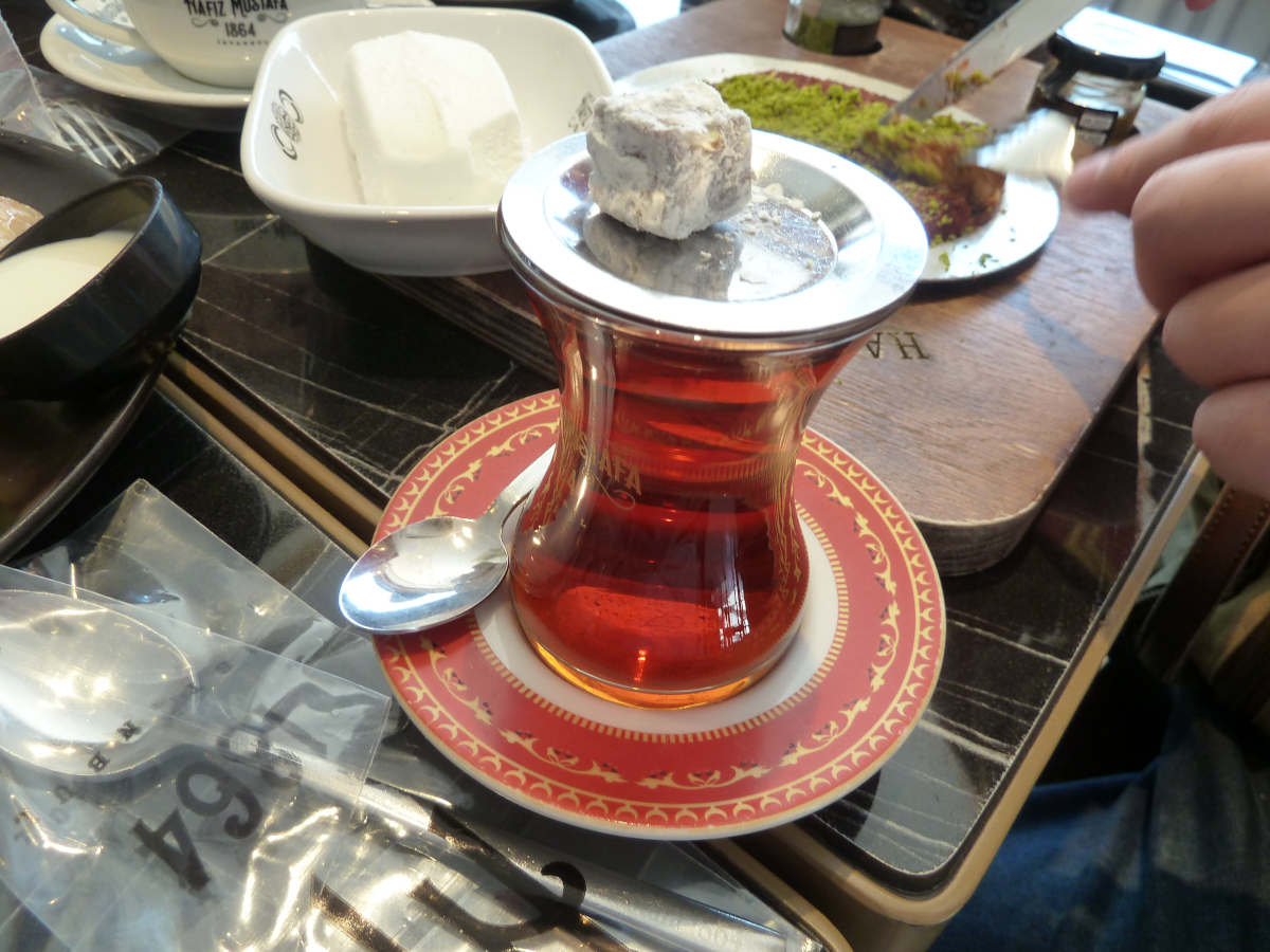 Photo of tea in Istanbul