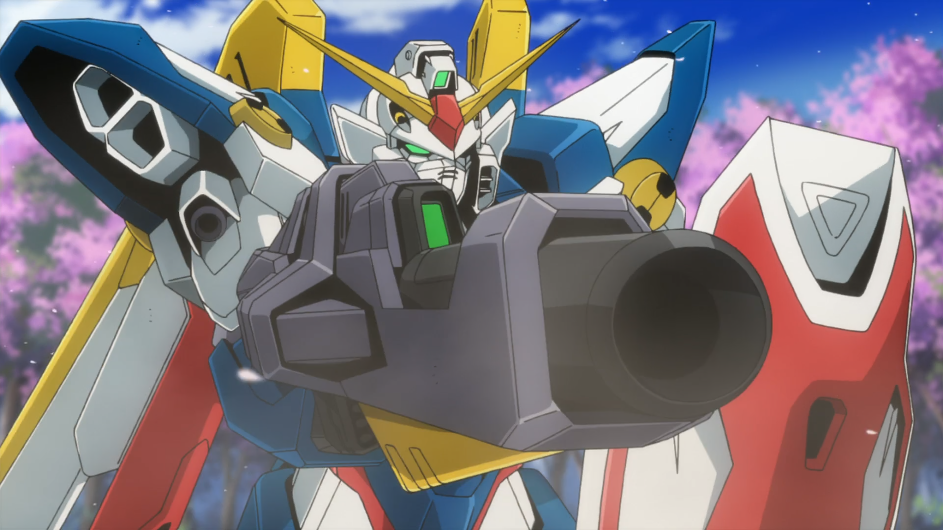 Screenshot of Gundam Build Fighters episode