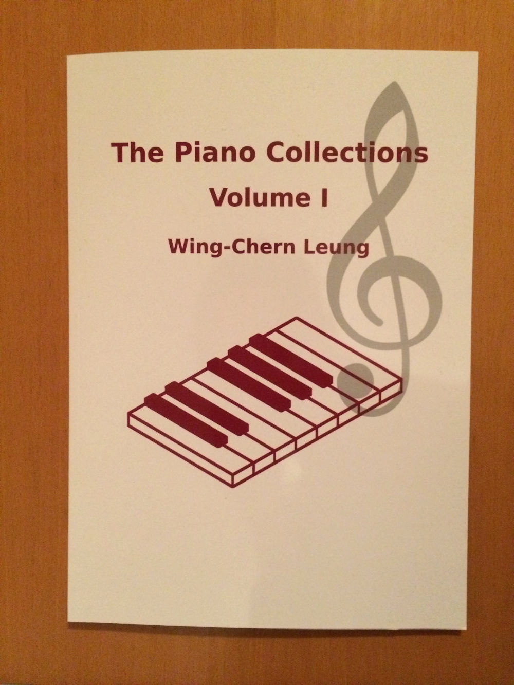 The Piano Collections Volume I front cover